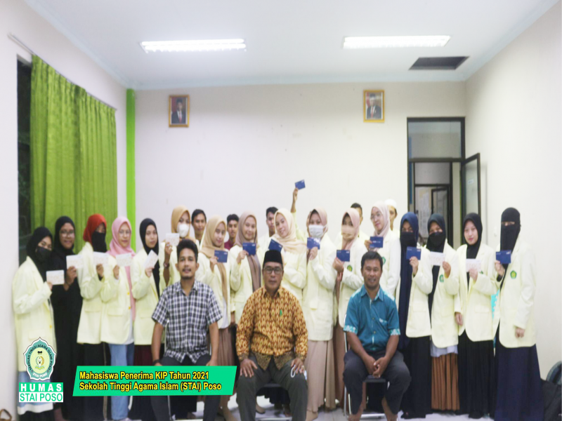 Mahasiswa Penerima KIP Tahun 2020 dan 2021 STAI Poso